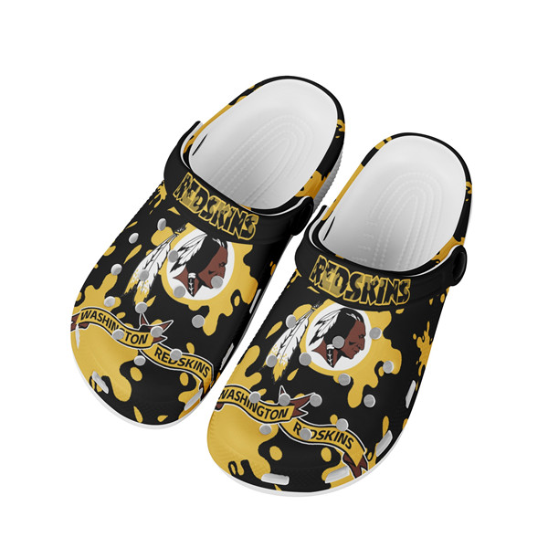 Women's Washington Football Team Bayaband Clog Shoes 002 Women's Washington Football Team Bayaband Clog Shoes 002